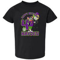 Personalization Chuck E Cheese Birthday Boys Shirt | Chuck E Cheese Birthday Shirt | Chuck E Cheese Theme Party Shirt | Birthday Boys Shirt