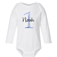 1st Birthday Romper Boy