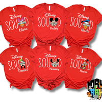 Custom Disney Squad Mickey and Friends Shirt