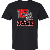 Custom Wrestling Birthday Tee