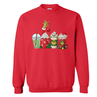 Grinch Sweatshirt, Grinch Shirt, Grinchmas Shirt, Grinchmas Sweatshirt, Funny Christmas, Grinch Coffee Drink Shirt, Christmas Coffee Shirt