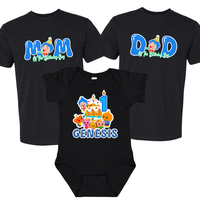 Custom Personalized Plim Plim Shirt family T-shirt custom birthday T-shirt  Birthday Boy Custom Tee Birthday Party Shirt