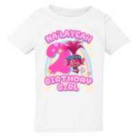 TROLL BIRTHDAY FAMILY MATCHING TSHIRT GIRL TWO NOAHS ARK BIRTHDAY