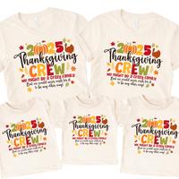 Thanksgiving Family Matching Shirts 2025