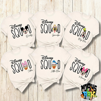 Custom Disney Squad Mickey and Friends T-Shirt