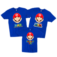 Super Mario Birthday T-shirts