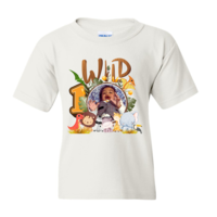 Personalized wild safari jungle wild one custom picture family T-shirt Theme