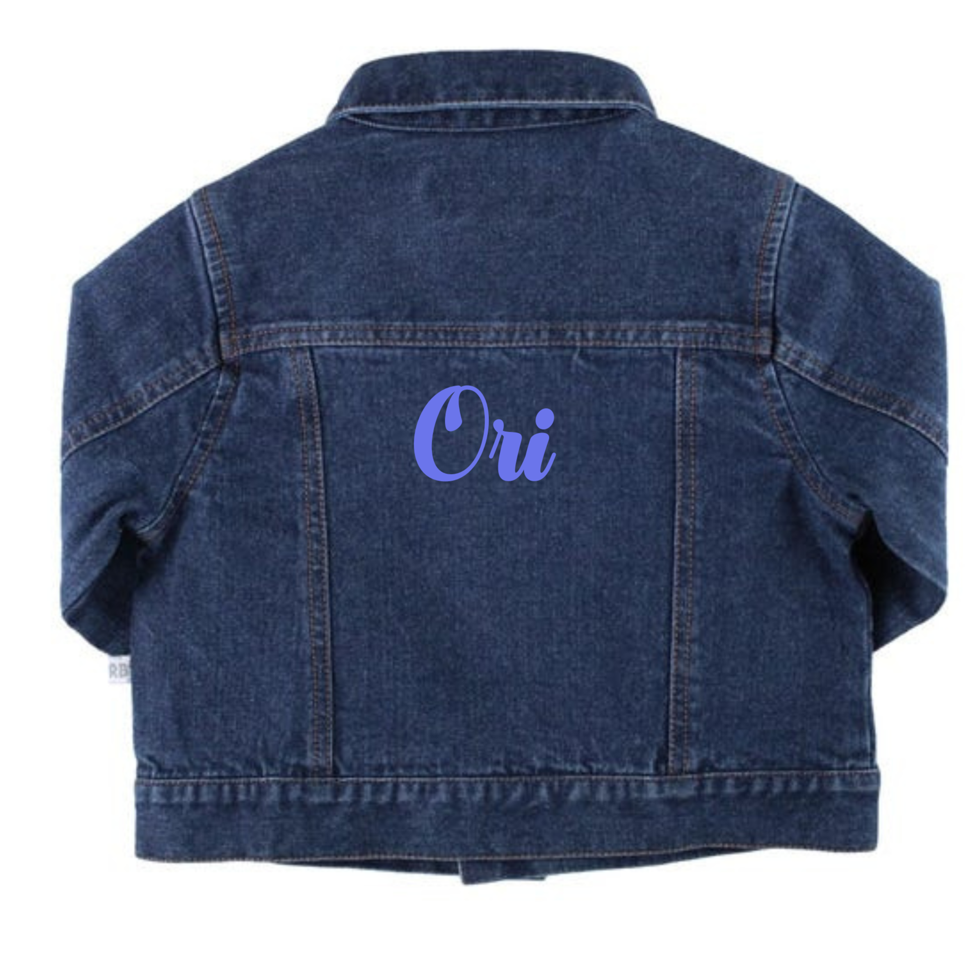 CUSTOM REQUEST Embroidery Name  Infant Jean Jackets 