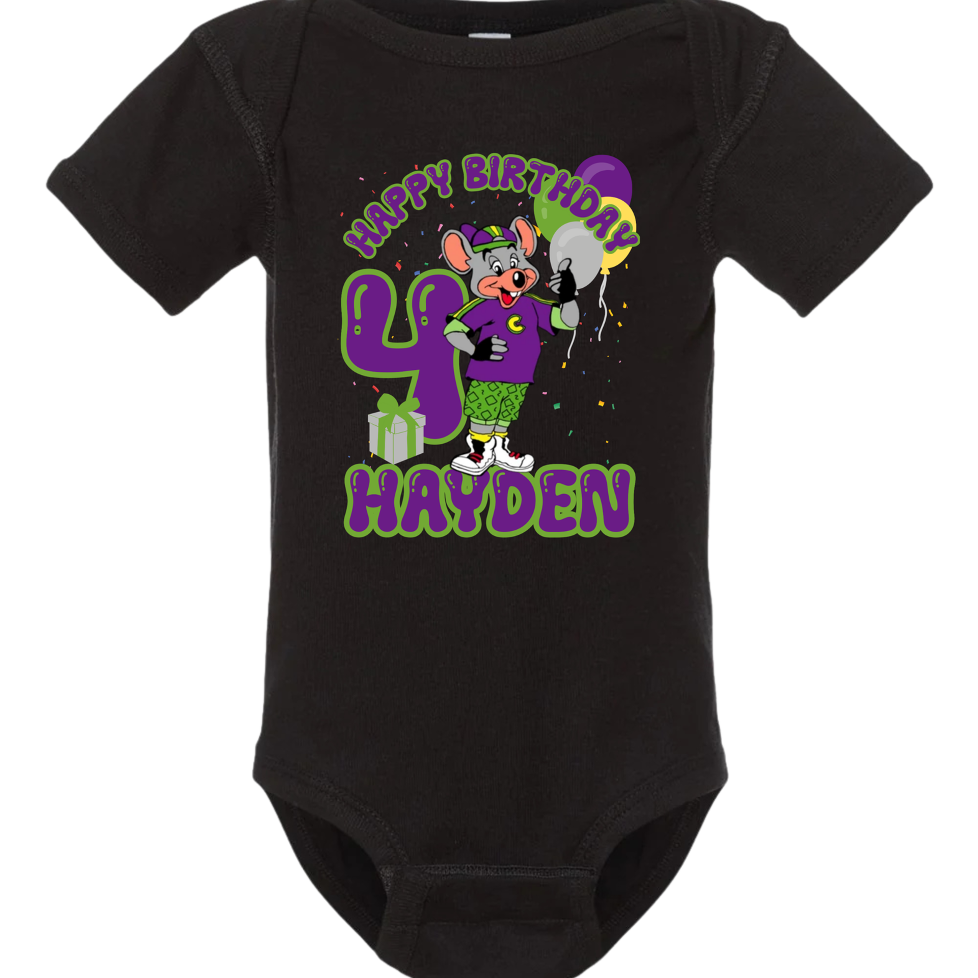 Personalization Chuck E Cheese Birthday Boys Shirt | Chuck E Cheese Birthday Shirt | Chuck E Cheese Theme Party Shirt | Birthday Boys Shirt