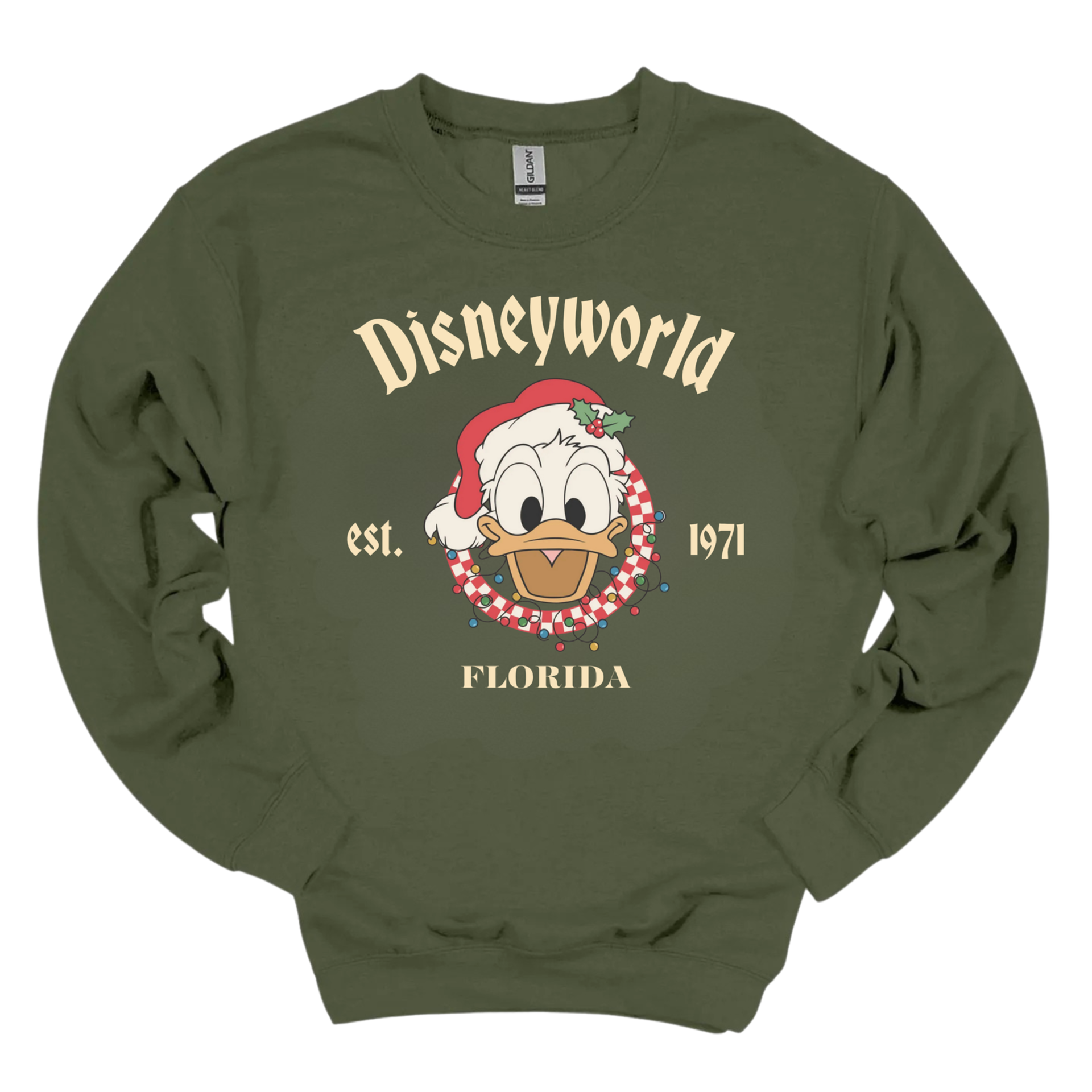 Retro Disney Matching Characters Christmas Trip T_Shirt_ Vintage Mickey Minnie, Donald_ Goofy_ Pluto Holiday Tee Comfort  Noahs Ark Box Family Tee Colors