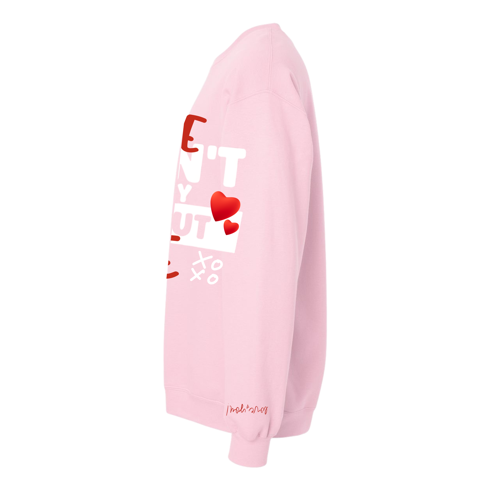 Bae Don't Play About Me Valentines Day Sweatshirt - Noahs Ark Box