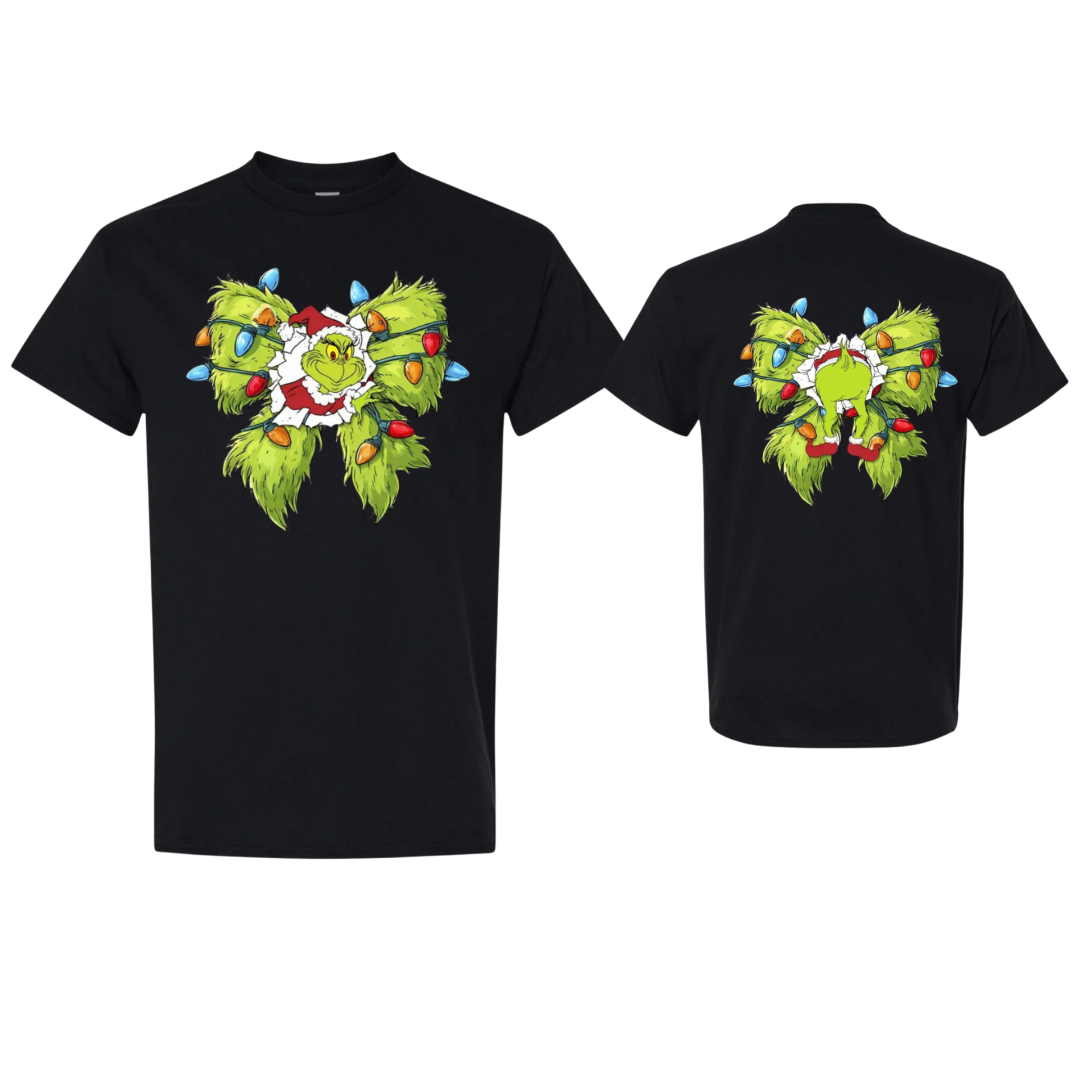 Funny Grinch Christmas T-Shirt, Santa Grinch Shirt, Family Grinch Christmas Sweatshirt, Christmas Shirt