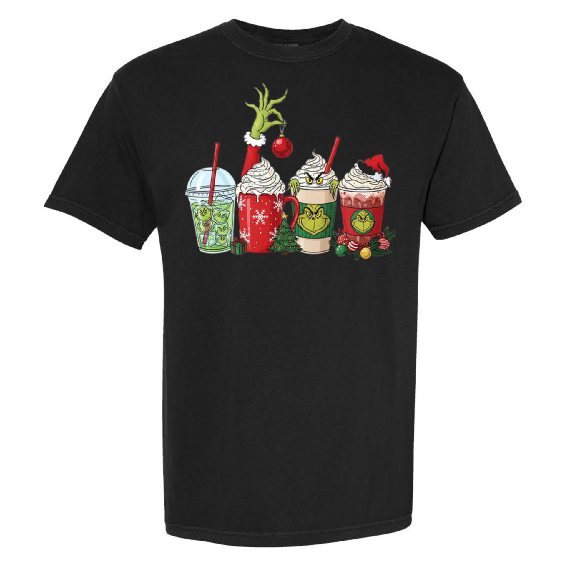 Grinch Tshirt, Grinch Shirt, Grinchmas Shirt, Funny Christmas, Grinch Coffee Drink Shirt, Christmas Coffee Shirt