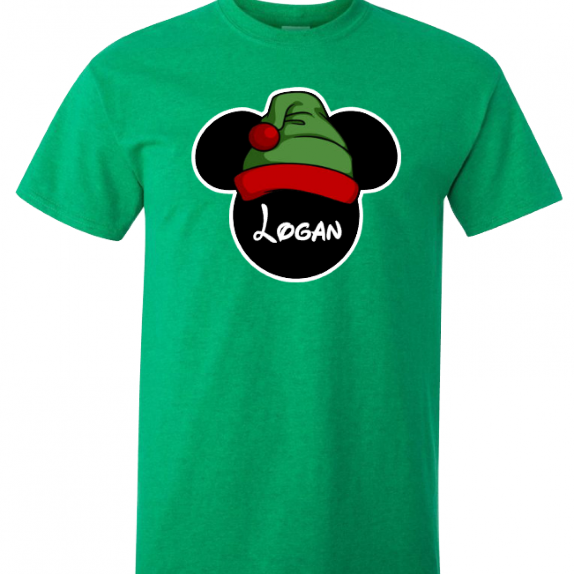 Disney Christmas Family Mickey and Minnie Santa Custom T-Shirts