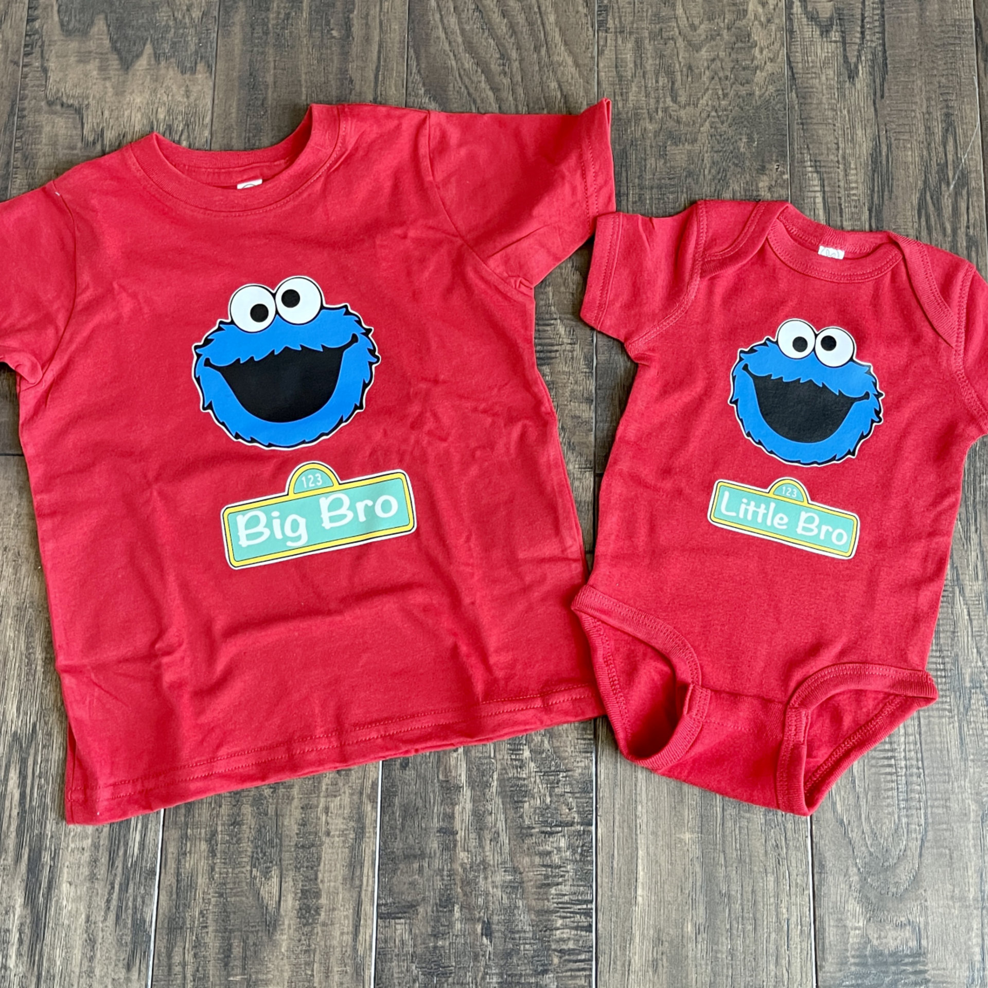 Sesame Street Family Birthday Custom T-shirts