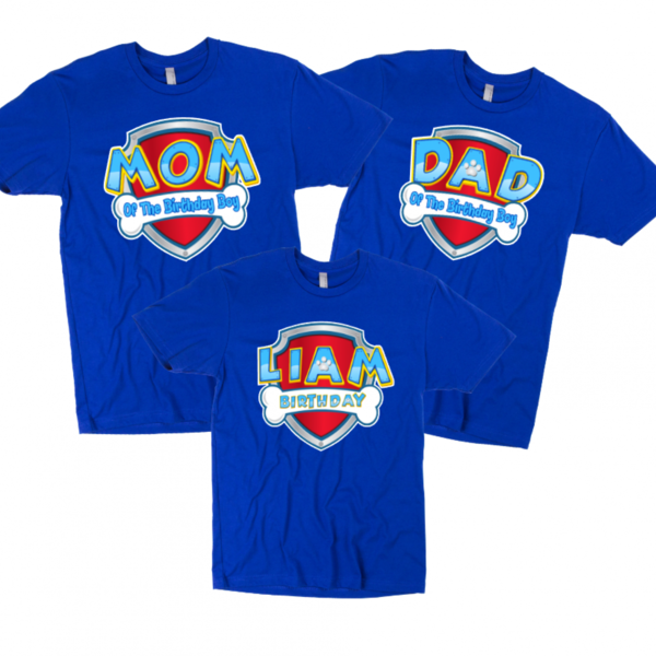 Paw Patrol Birthday T-shirts