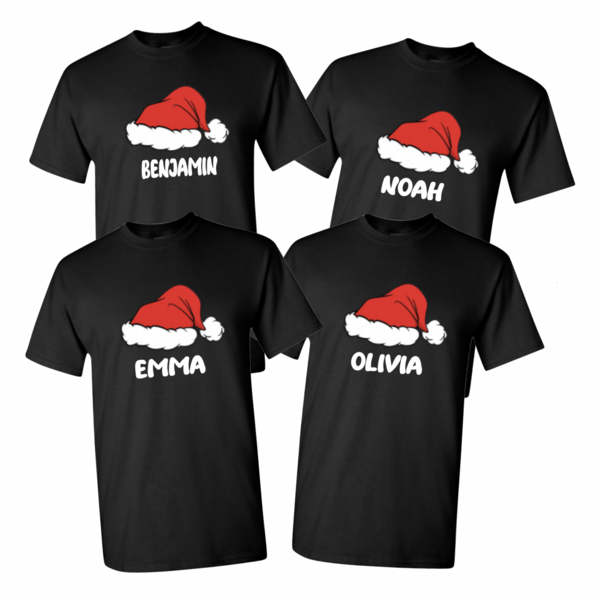 Christmas Santa Hat Shirts | Disney Christmas | Disney Shirt | Disney Shirts | Disney World | Disneyland | Christmas Shirts